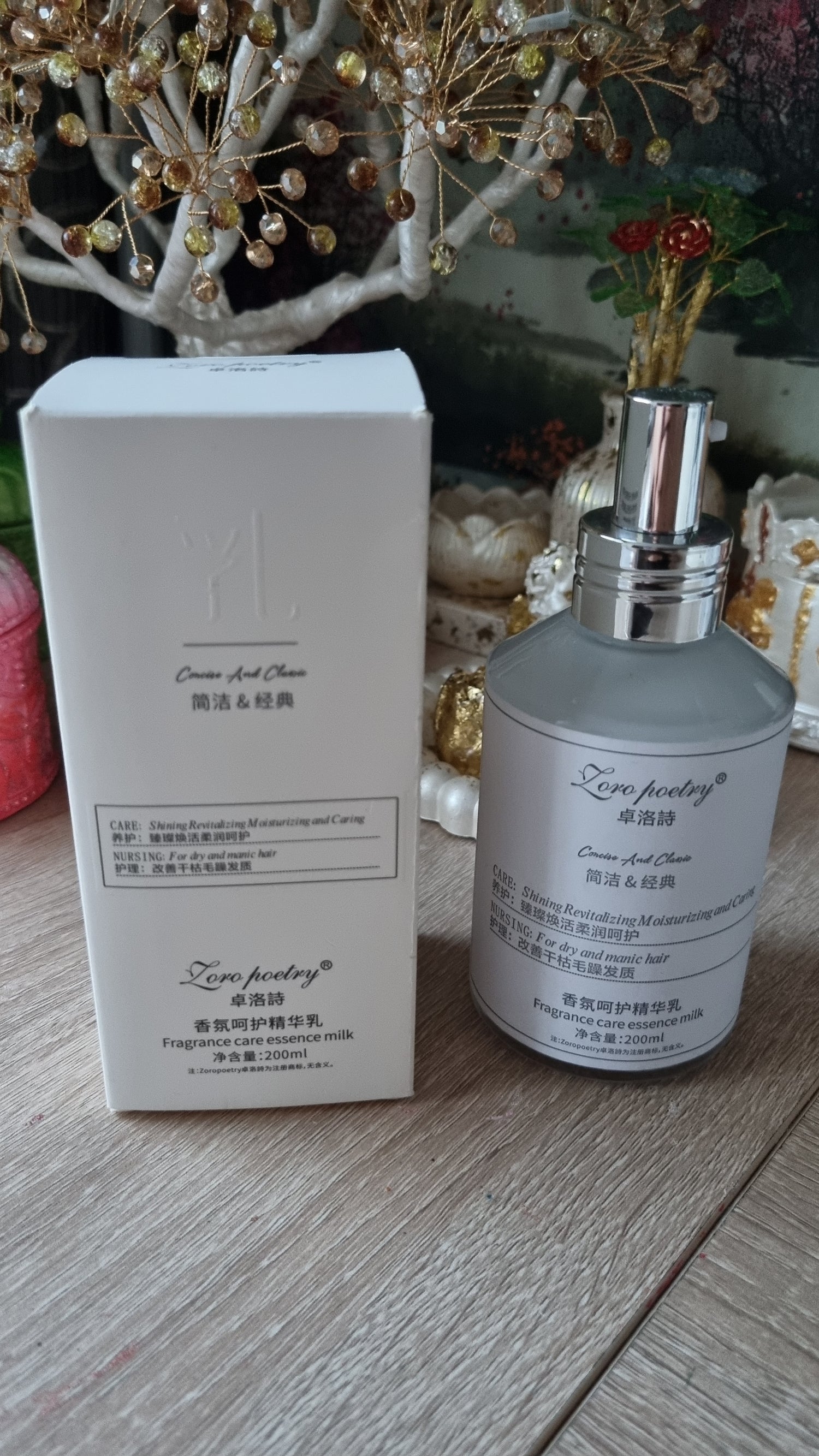 Hair care- zoropoetry Fragrance Emulsion and oil